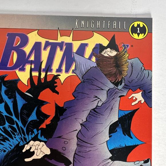 Batman #492 Knightfall Part 1 Bane & Mad Hatter Appearance Doug Moench Story - Picture 6 of 7